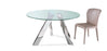 Trinity Glass Round Dining Table