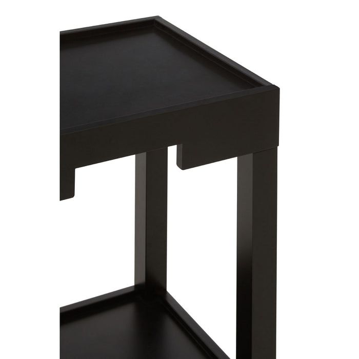 Black corner on sale end table