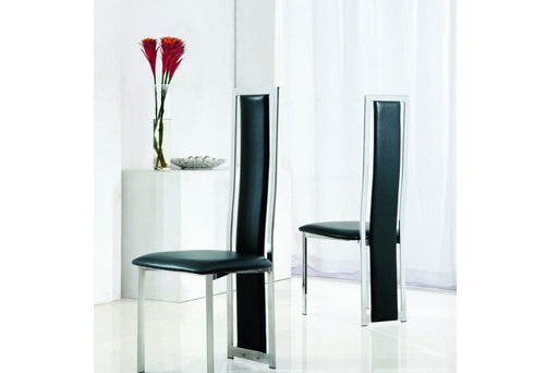 Amalia Contemporary Chrome Dining Chair