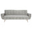 Battista Grey Velvet Sofa Bed