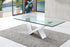 Carsen Clear Glass Coffee Table