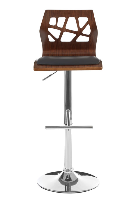Chirstian Walnut Wood Bar Chair