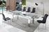 Cosmic Extendable Dining Table with Akira Chairs Set
