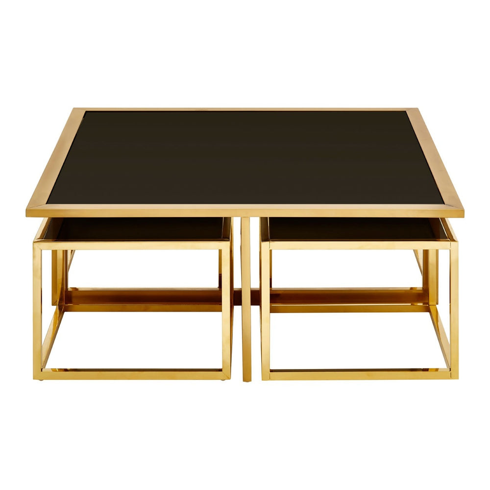 Black tempered glass coffee table new arrivals