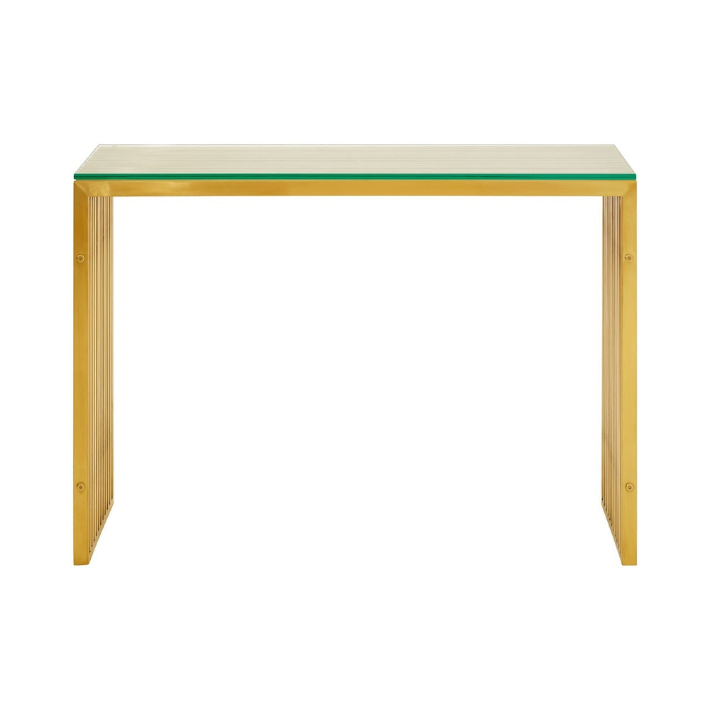Dona Gold Console Table