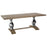 Donna Brown Wooden Dining Table