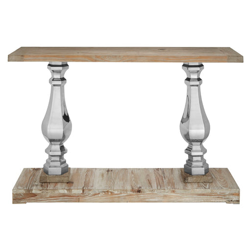 Donnalee Pine Wood Console Table