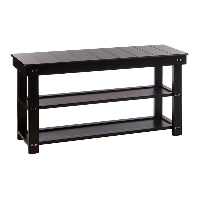 2 tier shoe shop rack bench