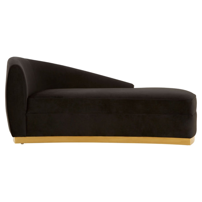 Chaise lounge best sale chair black