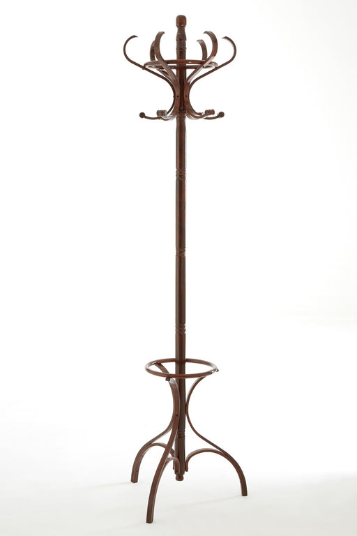 Elvira Black Coat Stand Glass Vault Furniture