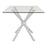 Gemma Silver Dining Table