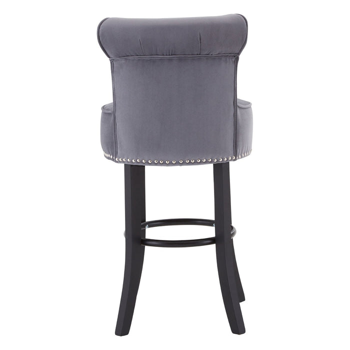 Ida Grey Bar Chair