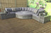 Jessica Rattan Cube Modular Grey or Brown Corner Sofa