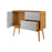 Leone Oak Wood Sideboard