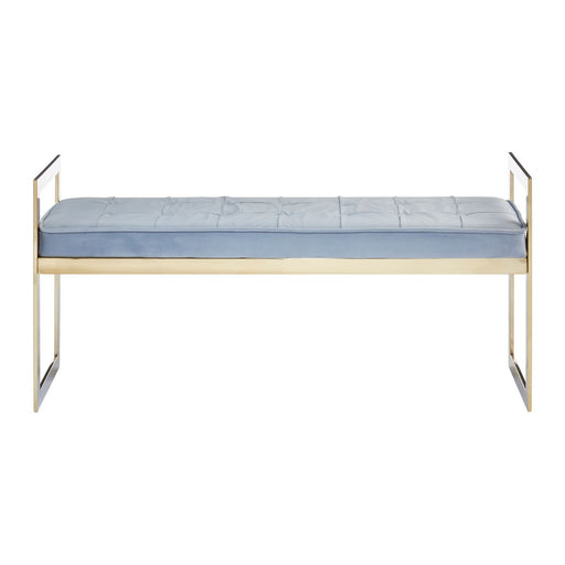 Linus Gold Tufted Bench