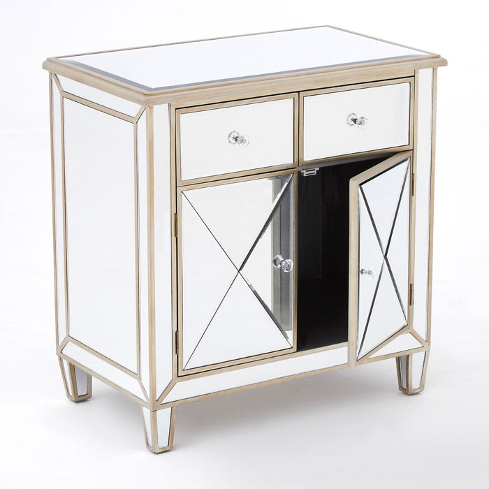 Lorenzo Mirrored Glass Sideboard