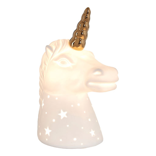 Ludvig Kids Unicorn With Gold Horn Night Light