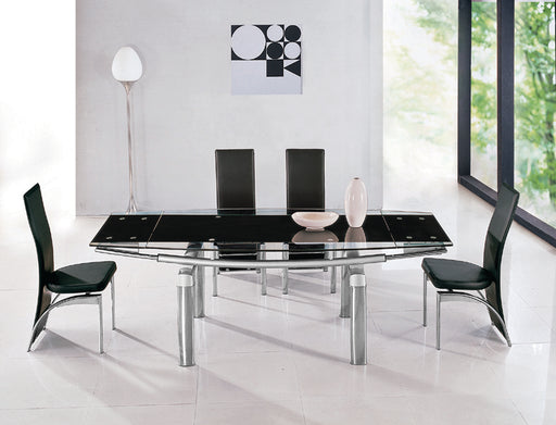 Luxor Glass Extendable Dining Table