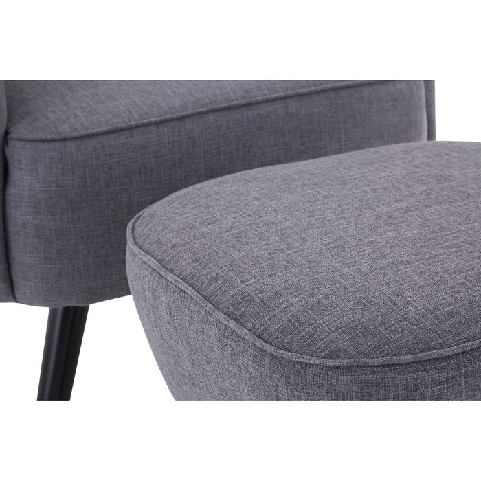Malte Armchair With Footstool