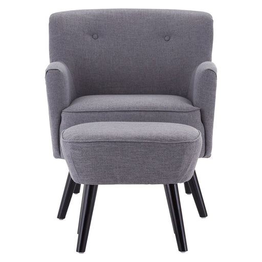 Malte Armchair With Footstool