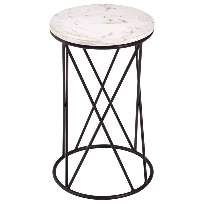 Kmart console table marble deals