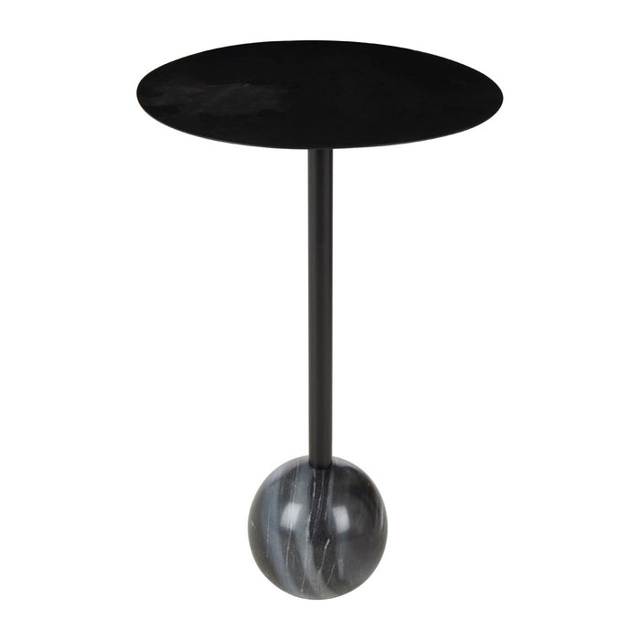 Marble base side on sale table