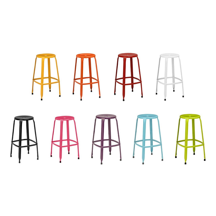 Mille Pink Disc Stool
