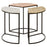 Ottavia Set Of 3 Assorted Round Side Tables