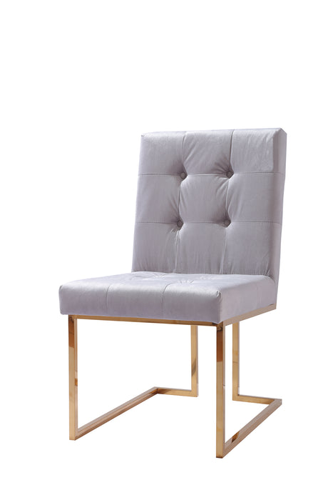 Florence French Touch Velvet  Dining Chair