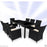 Chichester Rattan Outdoor Garden Furniture Cube Patio Wicker 8 Seater Set