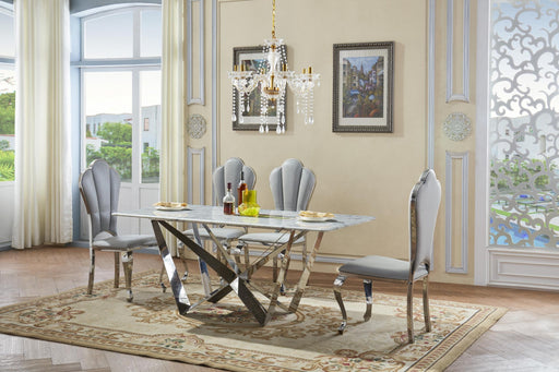 Venice Marble Top Dining Table