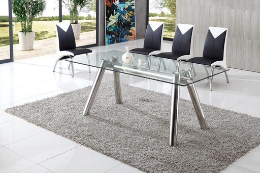 Scorpion Modern Dining Table with Angel Chairs