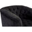 Sixten Soft Black Fabric Armchair