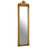 Vali Gold Finish Floorstanding Wall Mirror