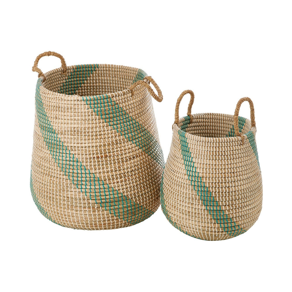Viktor Set Of 2 Seagrass Storage Baskets