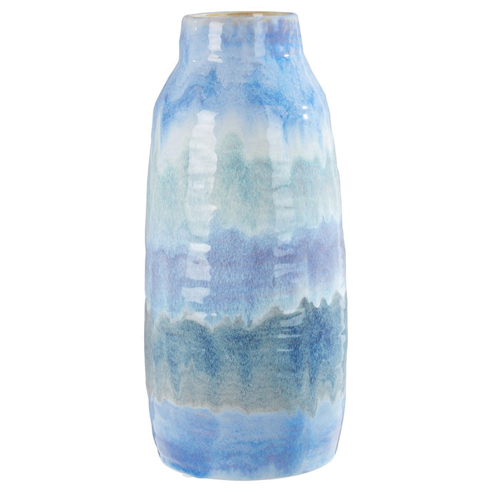 Zorah Blue Stoneware Vase